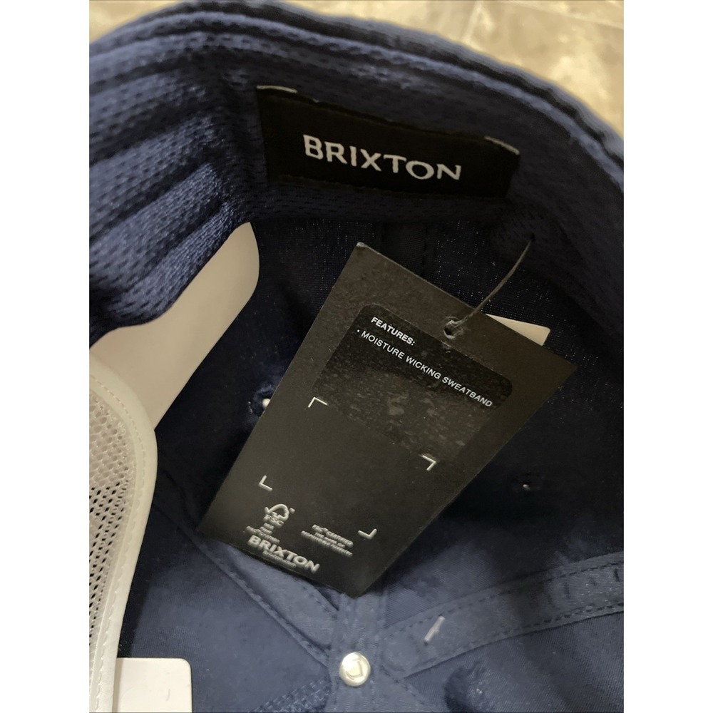 Neon Formula Brixton Co Racing Team Snapback Navy One Size Race Day Collection - Picture 5 of 6